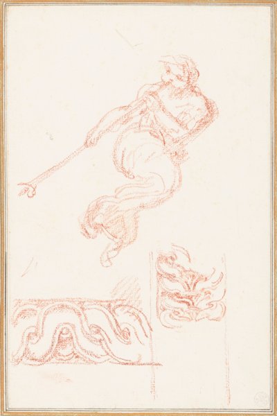 Detail aus dem Jüngsten Gericht von Jean Robert Ango