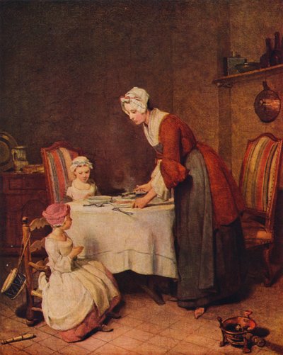 Grace oder Le Bénédicité von Jean Baptiste Simeon Chardin