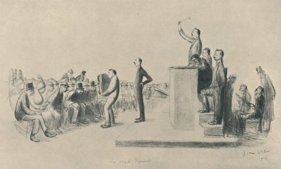 La Vente Rouart, 1919 von Jean Veber