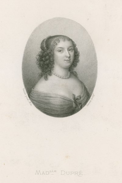 Mademoiselle Dupre von Jean the Elder Petitot