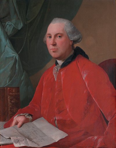 Porträt von Lauritz Christian Steen von Jens Juel