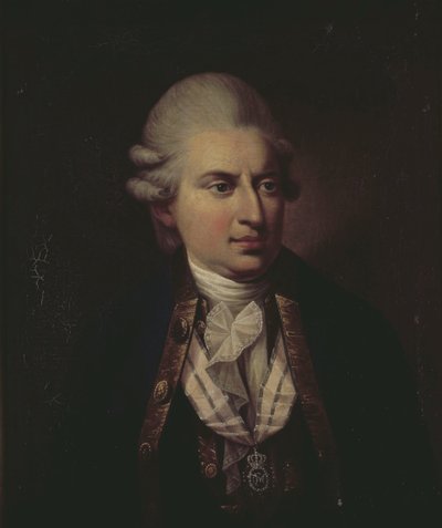 Porträt von Graf Johann Friedrich Struensee (1737-1772) von Jens Juel