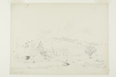 Nebel auf den Bergen von Jervis McEntee