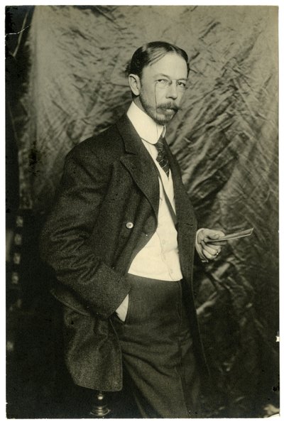 Irving Wiles, Künstler, 1906 von Jessie Tarbox Beals