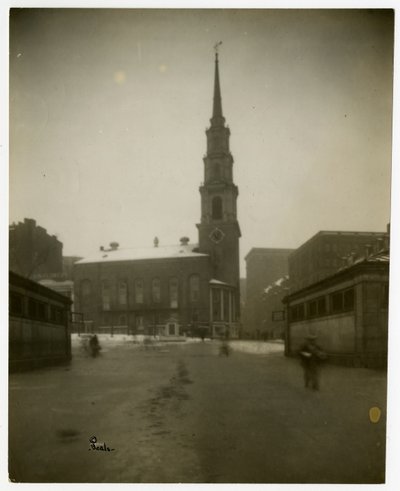 Park St Church, Boston, Mass, USA, ca. 1902-10 von Jessie Tarbox Beals