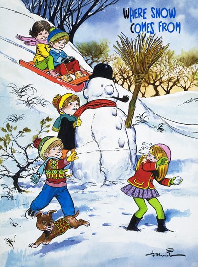 Woher der Schnee kommt von Jesus Blasco