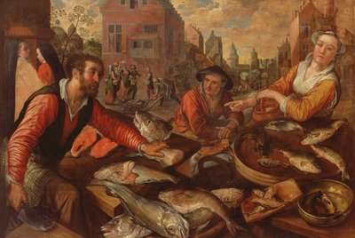 Der Fischmarkt von Joachim Beuckelaer or Bueckelaer