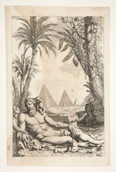 Nilus, aus Sculpturae Veteris Admirata von Joachim von Sandrart
