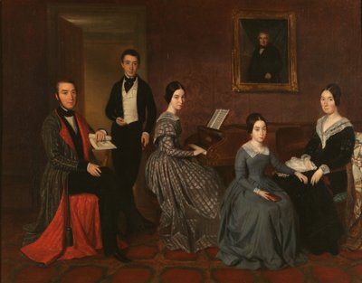 Die Familie von Jorge Flaquer von Joaquín Espalter y Rull