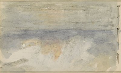 Meeresansicht mit Sonnenuntergang von Johan Antonie de Jonge