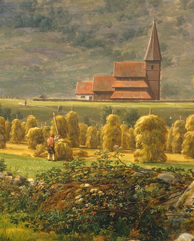 Heuernte von Johan Christian Dahl