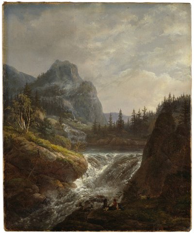 Norwegische Landschaft von Johan Christian Dahl