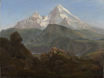 Der Watzmann von Johan Christian Dahl