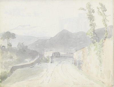 Bei Casamicciola, Ischia von Johan Christian Dahl