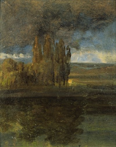 Blick über die Elbe und die „Der Bär“ Bastion von Johan Christian Dahl