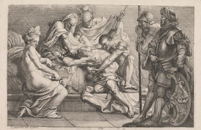 Simson von den Philistern überwältigt von Johan Joseph Zoffany