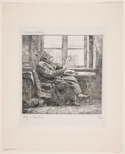 Justizrat Emanuel Bonnevie von Johan Lundbye
