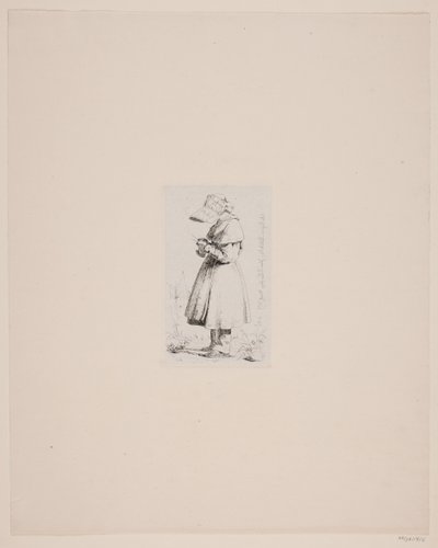 Kleine Regine in Vallekilde von Johan Lundbye