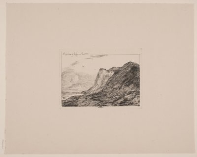 Südseite von Refnæs von Johan Thomas Lundbye