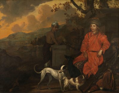 Porträt von Philippus Baldaeus und Gerrit Mossopotam von Johan de la Rocquette
