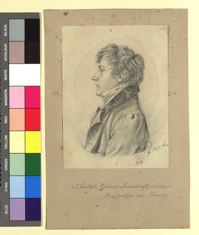 Johann Christoph Erhard (1795-1822), Maler von Johann Adam Klein