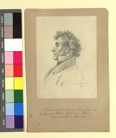 Johann Nepomuk von Ringseis (1785-1880), Arzt, Rektor von Johann Adam Klein