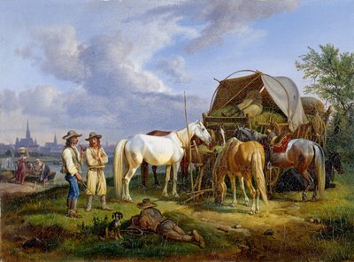 Ungarische Fuhrleute von Johann Adam Klein