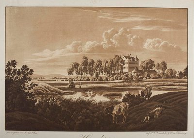 Ansicht von Schloss Hummelstein bei Nürnberg von Johann Adam Klein