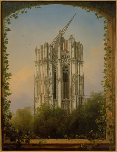 Unvollendeter Südturm von Johann Adolf Lasinsky