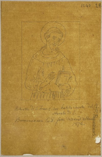 Aus: Sammlung von Umrissen und Durchzeichnungen, Band 2, Blatt 110 von Johann Anton Ramboux