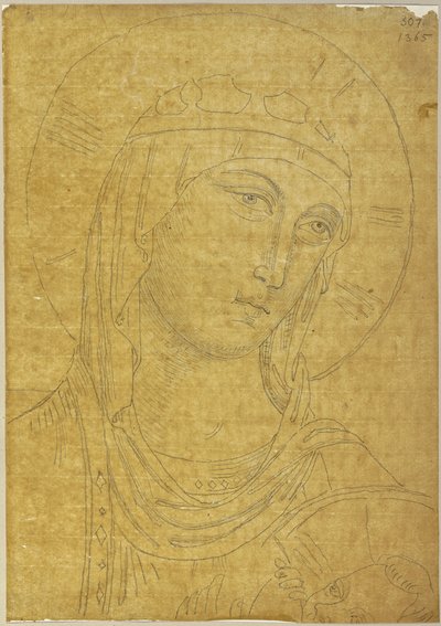Aus: Sammlung von Umrissen und Durchzeichnungen, Band 6, Blatt 44 von Johann Anton Ramboux