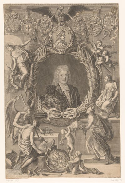 Porträt von Alexander Sigismund, Pfalzgraf von Neuburg von Johann August Corvinus