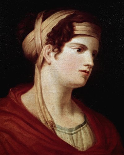 Porträt der Gräfin Therese Brunswick. Gräfin, die Ludwig van Beethoven (1770-1827) für die Mondscheinsonate, Opus 27 Nr. 2, inspirierte. Gemälde von Giovanni Battista (1751-1830), Öl auf Leinwand, frühes 19. Jahrhundert. Geburtshaus von Beethoven, Bonn (De von Johann Baptist I Lampi