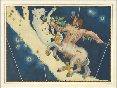 Lupus und Centaurus - Johann Bayer von Johann Bayer