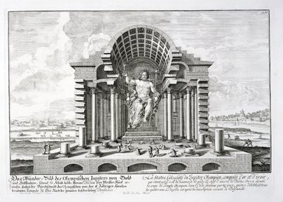 Die Statue des Olympischen Zeus von Phidias, Tafel 5 aus 