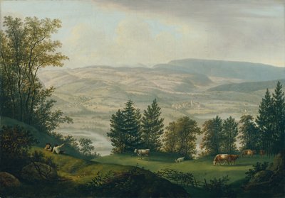 Umgebung der Ruine Habsburg von Johann Caspar Rahn