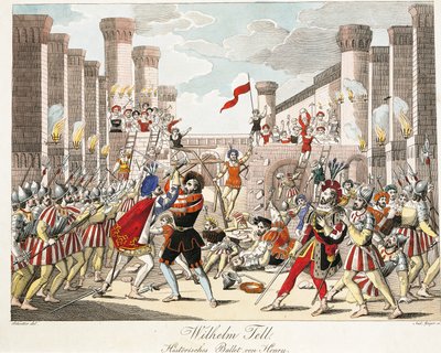 Historisches Ballett von Henry, Szene aus 
