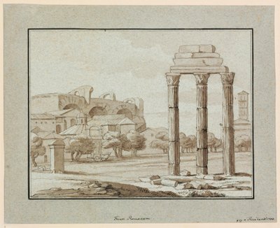 Forum Romanum von Johann Christian Reinhart