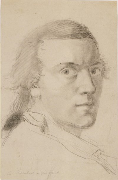 J C Reinhart Selbstporträt 1786 von Johann Christian Reinhart