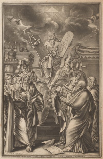 Biblia Ectypa (Bildliche Bibel) von Johann Christoph Weigel