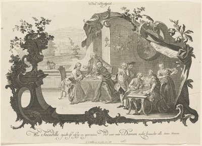 Das Brettspiel von Johann Esaias Nilson