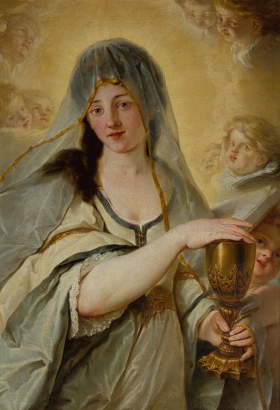 Eine Allegorie des Glaubens von Johann Friedrich August Tischbein