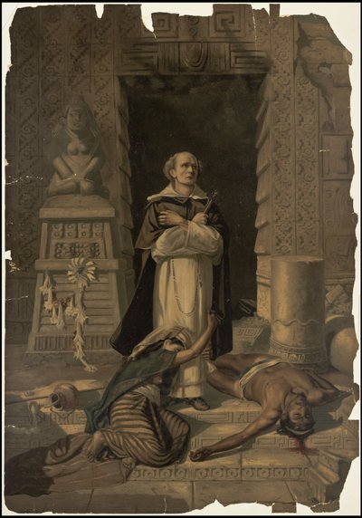 Eine Sammlung von Waldecks Originalkunstwerken von Mesoamerika, Box 22 von 22 von Johann Friedrich Maximilian von Waldeck