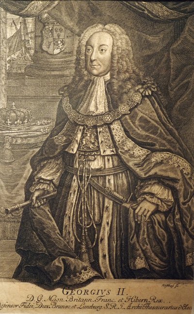 Georg II. (Großbritannien) Rosbach von Johann Friedrich Rosbach