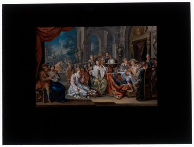 Allegorie der fünf Sinne von Johann Georg Platzer