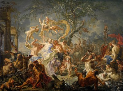 Eine Allegorie der Missherrschaft, 1720-61 von Johann Georg Platzer