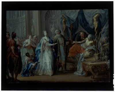 Antiochus und Stratonike von Johann Georg Platzer