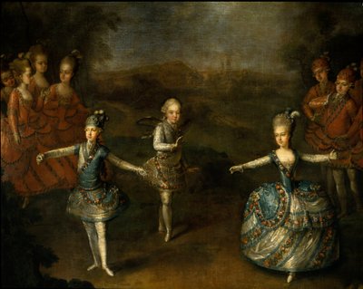 Darstellung des Balletts 