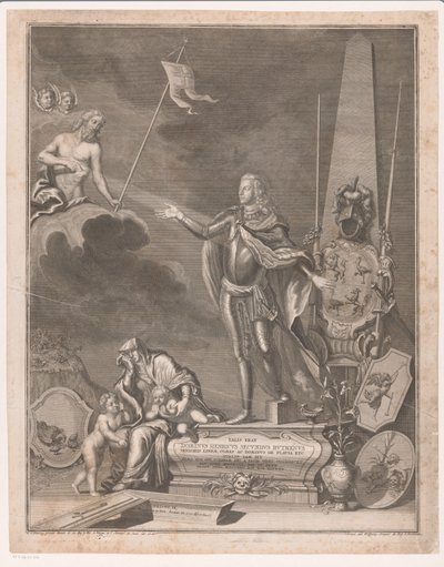 Monument mit Heinrich II. von Reuß-Obergreiz von Johann Georg Wolffgang