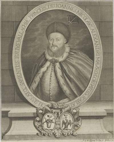 Nicolaos Mavrocordatos von Johann Georg Wolfgang